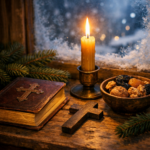 Candle Cross and Winter