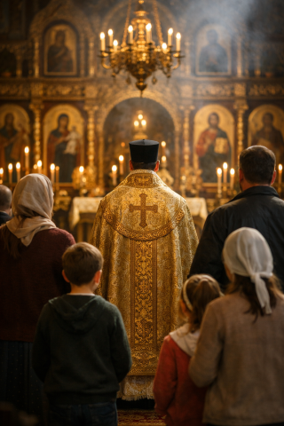Divine Liturgy, Treasure Valley Orthodox Mission.